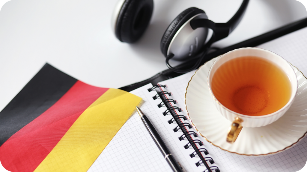 blog post cover learning the german language